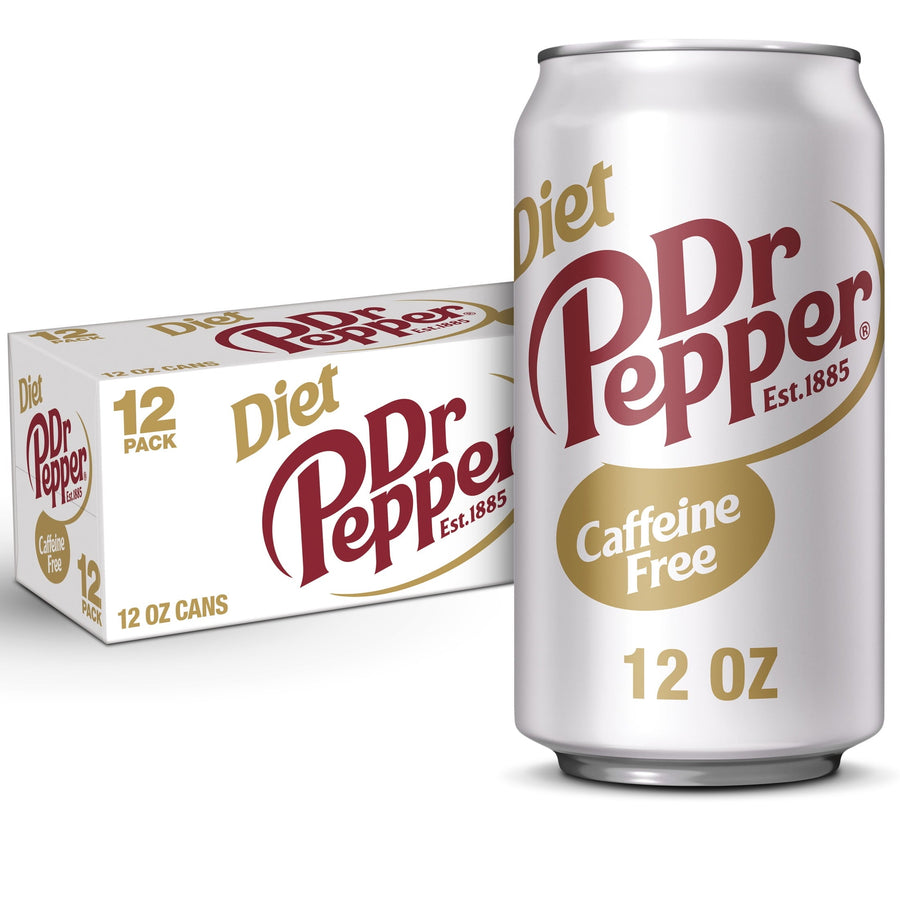 Caffeine Free Diet Dr Pepper Soda F3